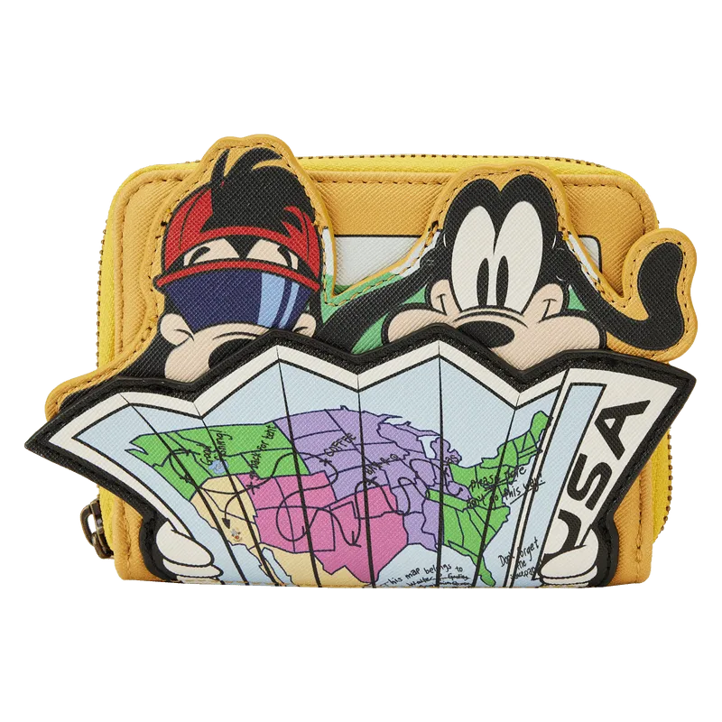 Disney - Goofy Movie Road Trip Zip Around Wallet