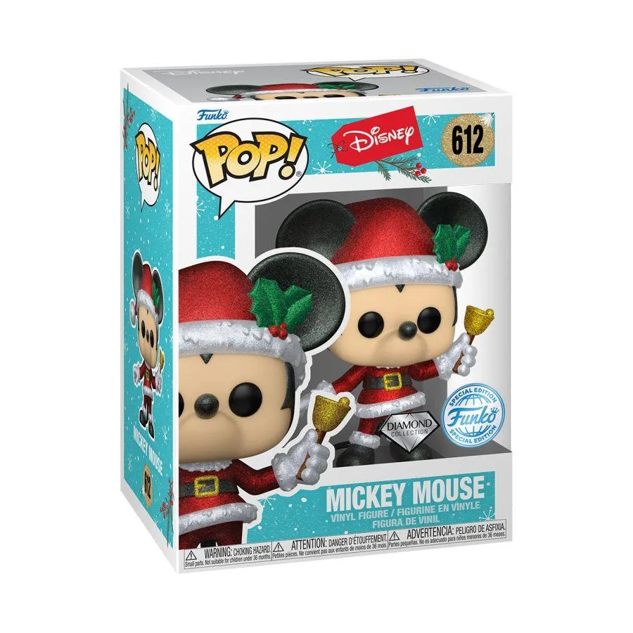 Disney - Mickey Holiday Diamond Glitter US Exclusive Pop! Vinyl [RS] - Image 3
