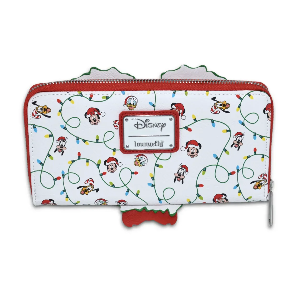 Disney - Mickey Holiday Wreath US Exclusive Zip Around Purse [RS] - Image 5