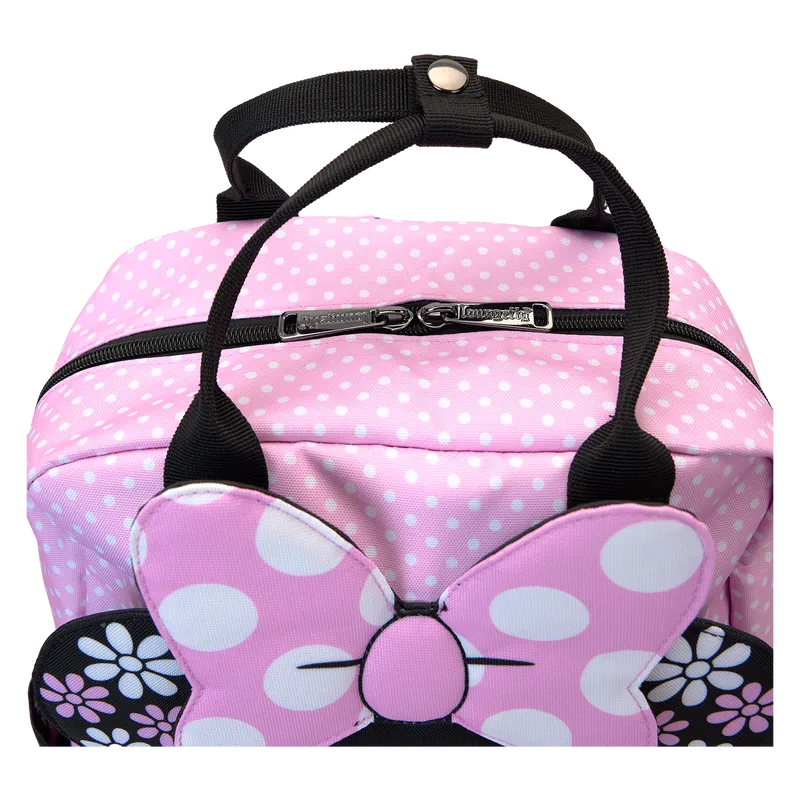 Disney - Minnie Floral Rock the Dots Full-Size Nylon Backpack - Image 4