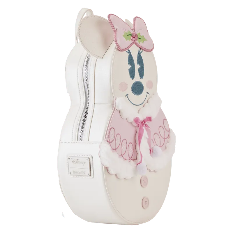 Disney - Minnie Mouse Pastel Snowman Mini Backpack - Image 2