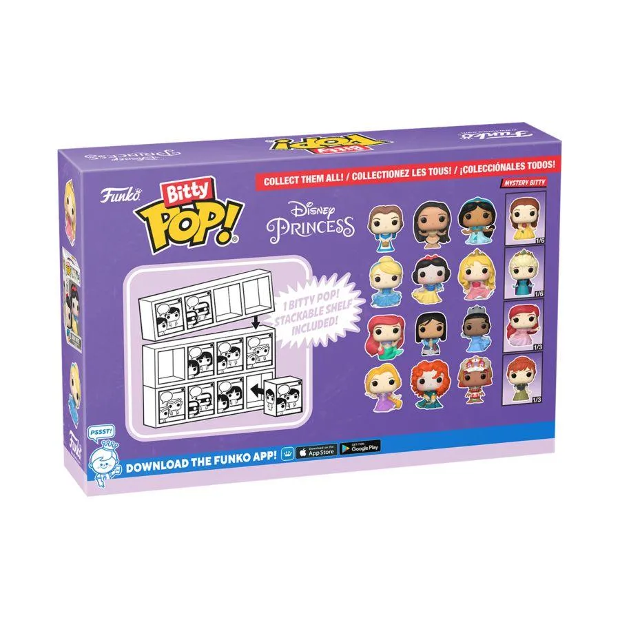 Disney Princess - Ariel Bitty Pop! 4-Pack - Image 3