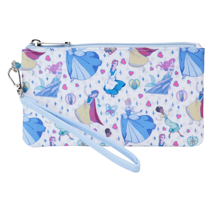 Disney Princess - Manga Style Nylon Wristlet Wallet