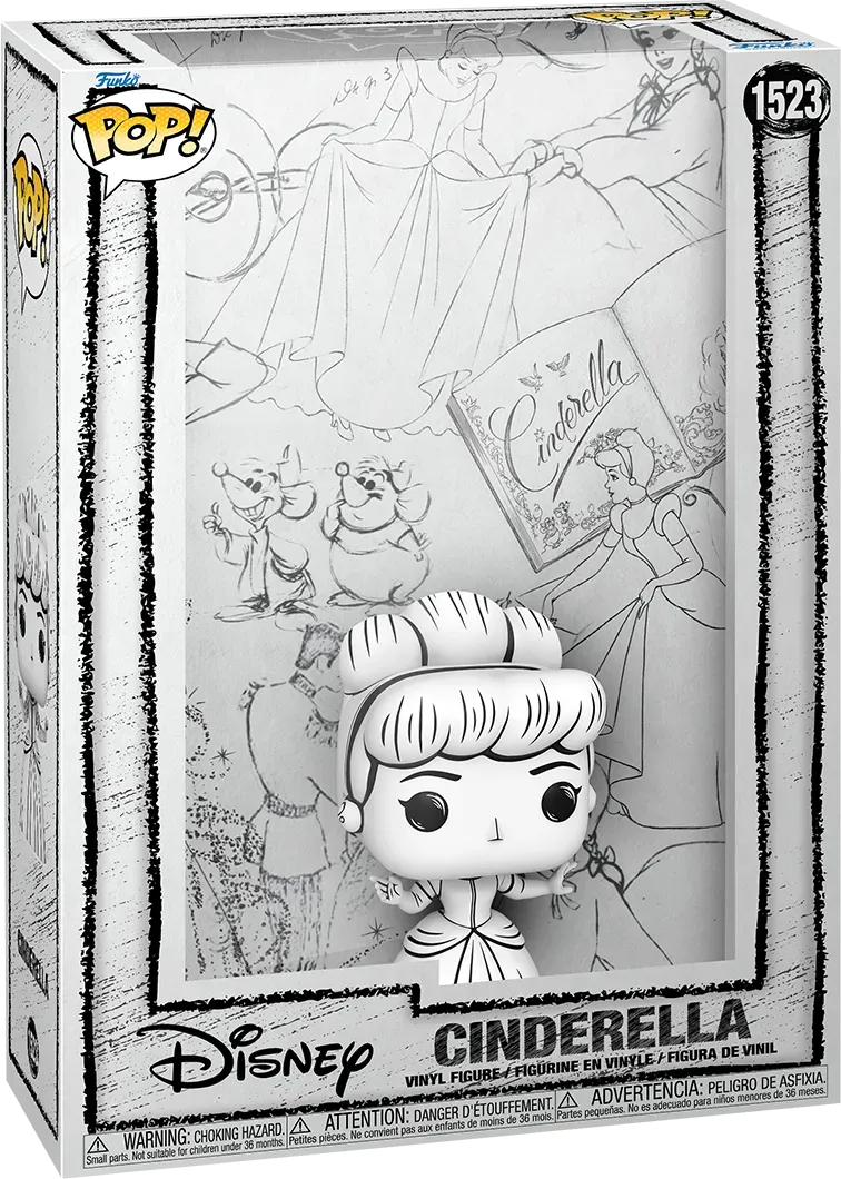 Disney: Sketched - Cinderella Pop! Comic Cover