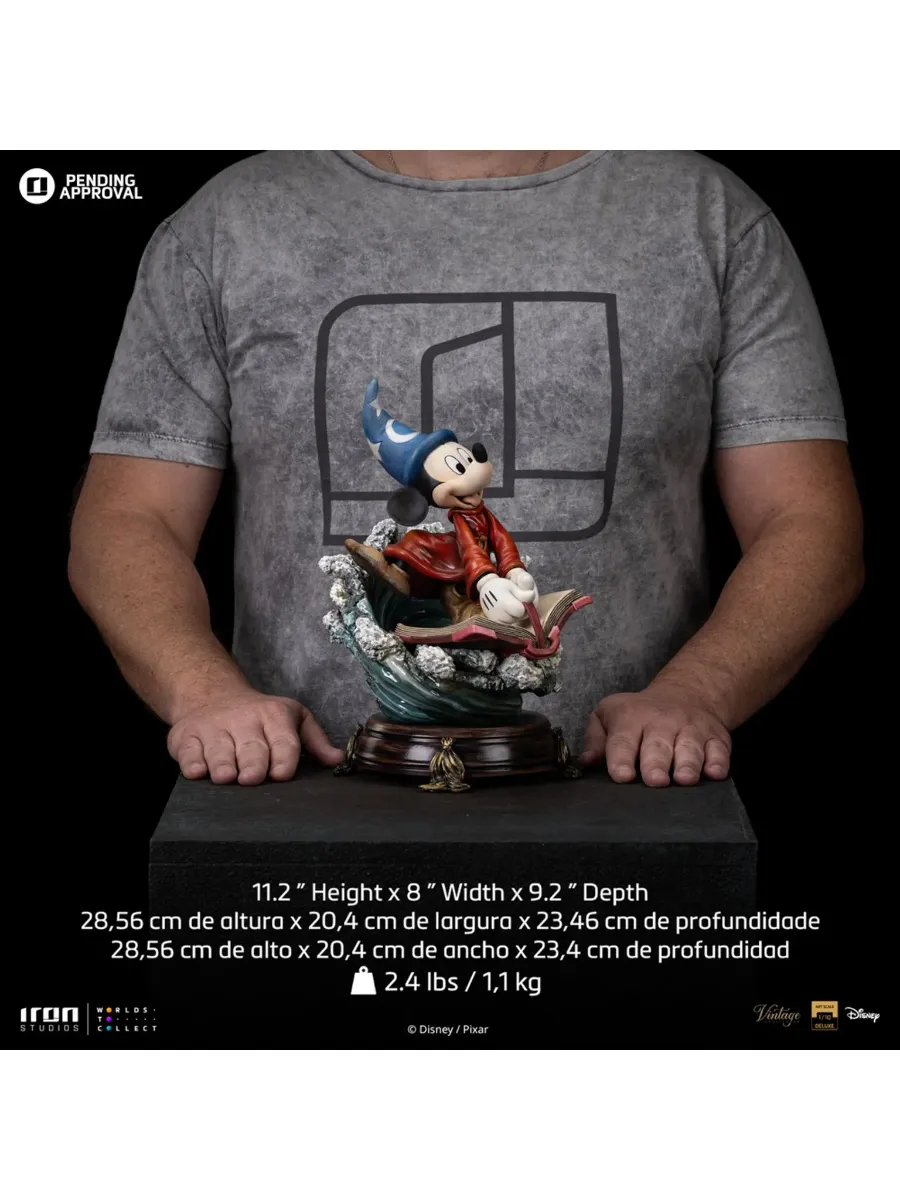 Disney - Sorcerer Mickey Deluxe 1:10 Scale Statue - Image 12