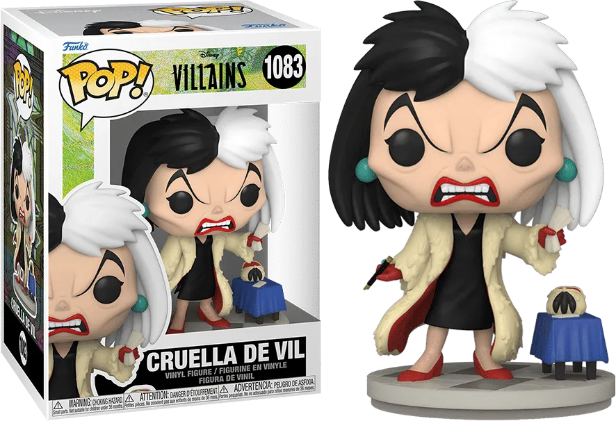 Disney Villains - Cruella de Vil Pop! Vinyl