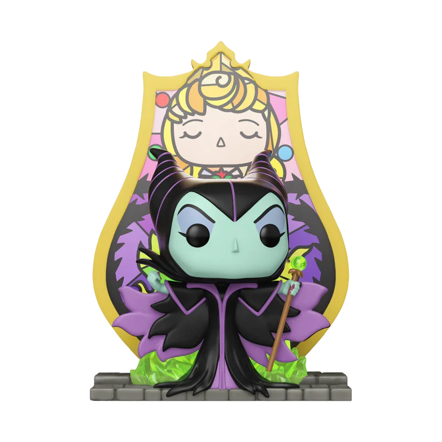 Disney: Villains - Maleficent (Stained Glass) Pop! Deluxe - Image 2