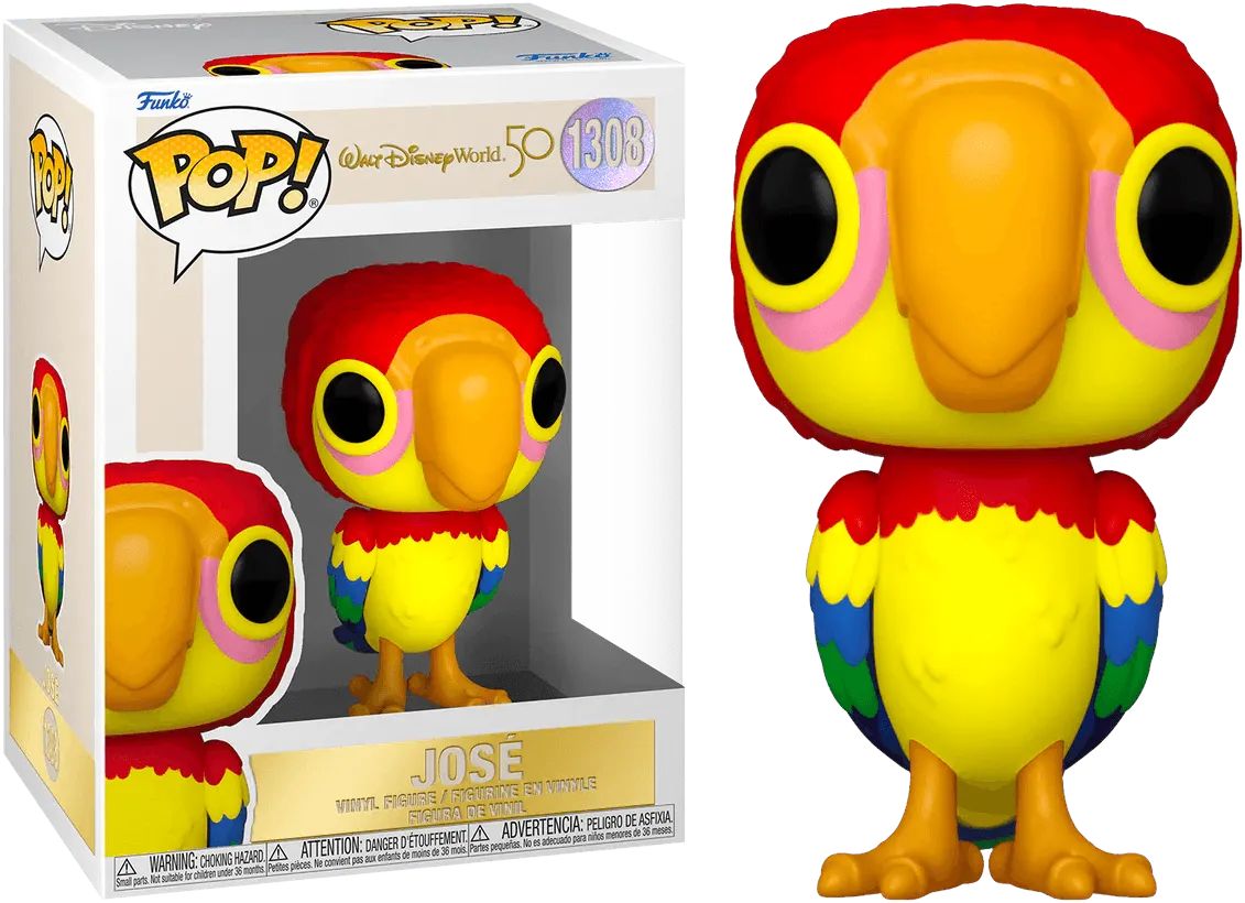 Disney World 50th Anniversary - Parrot Jose Pop! Vinyl