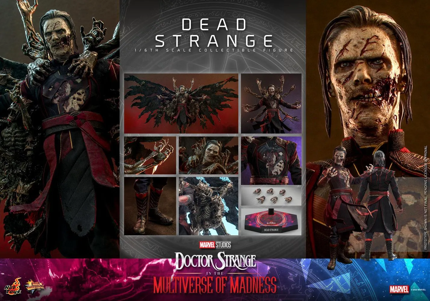 Doctor Strange 2: Multiverse of Madness - Dead Strange 1:6 Scale Action Figure - Image 24