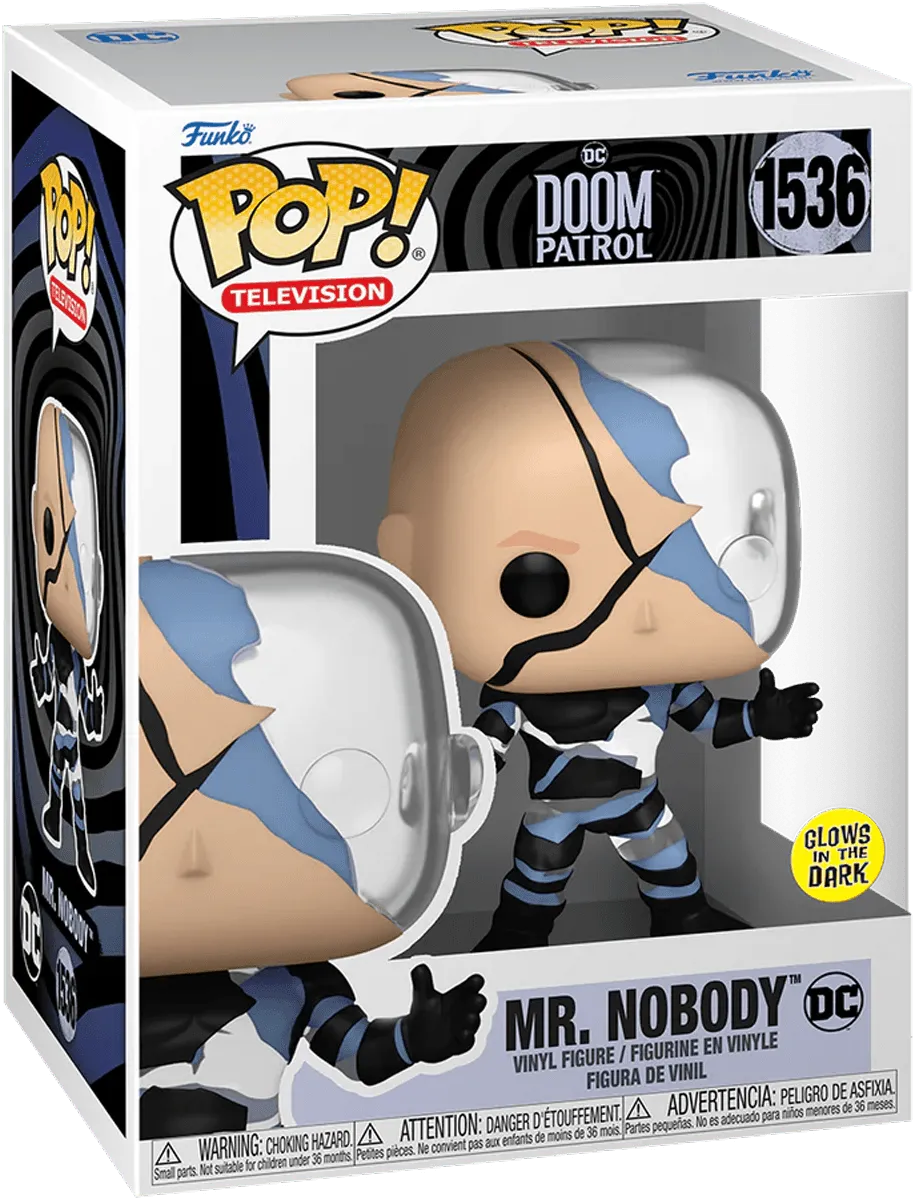 Doom Patrol (2019) - Mr Nobody Glow-in-the-Dark Pop! Vinyl - Image 4