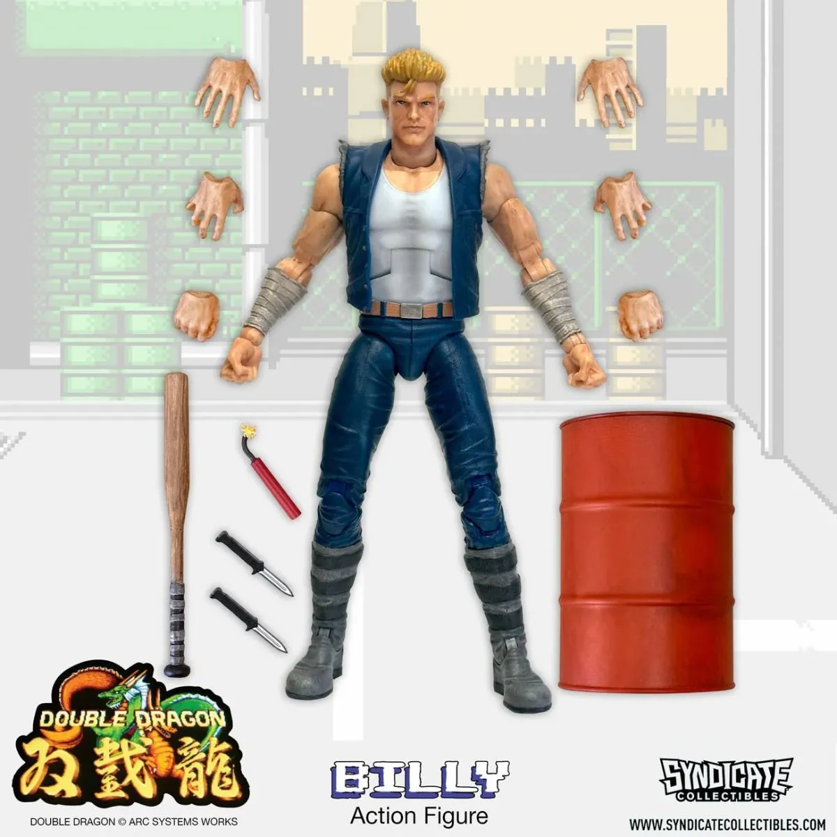 Double Dragon - Billy 7'' Deluxe Figure - Image 9