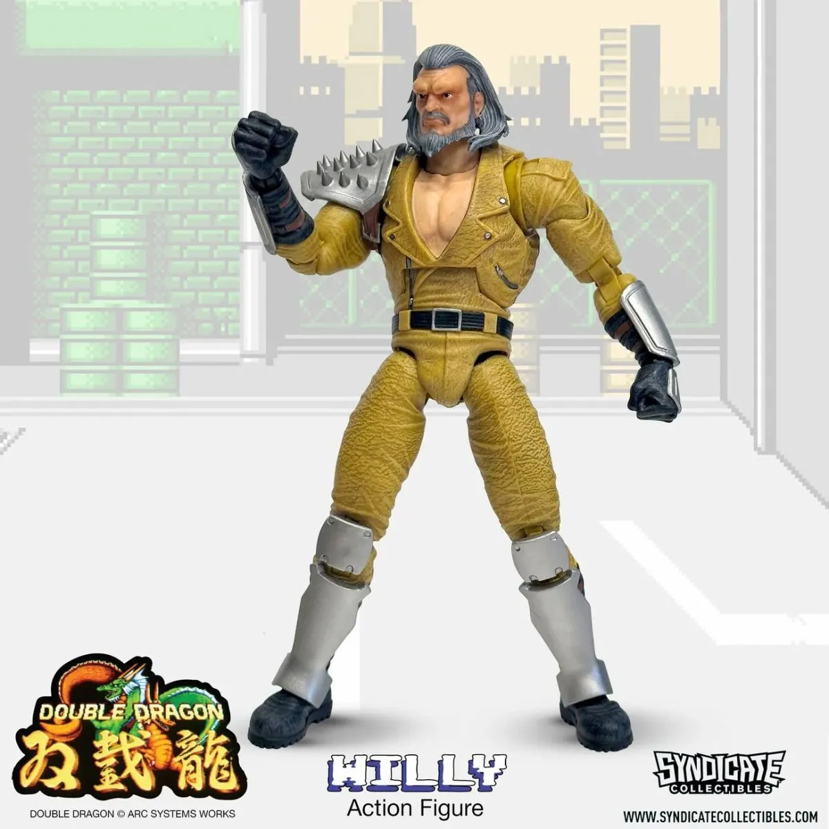 Double Dragon - Willy 7'' Deluxe Figure - Image 3