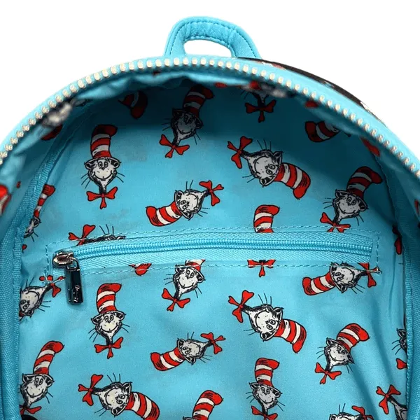 Dr Seuss - Cat in the Hat US Exclusive Mini Backpack - Image 2