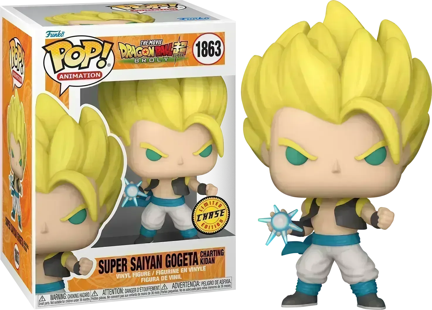 Dragon Ball Super: Broly - Gogeta Pop! Vinyl - Image 4