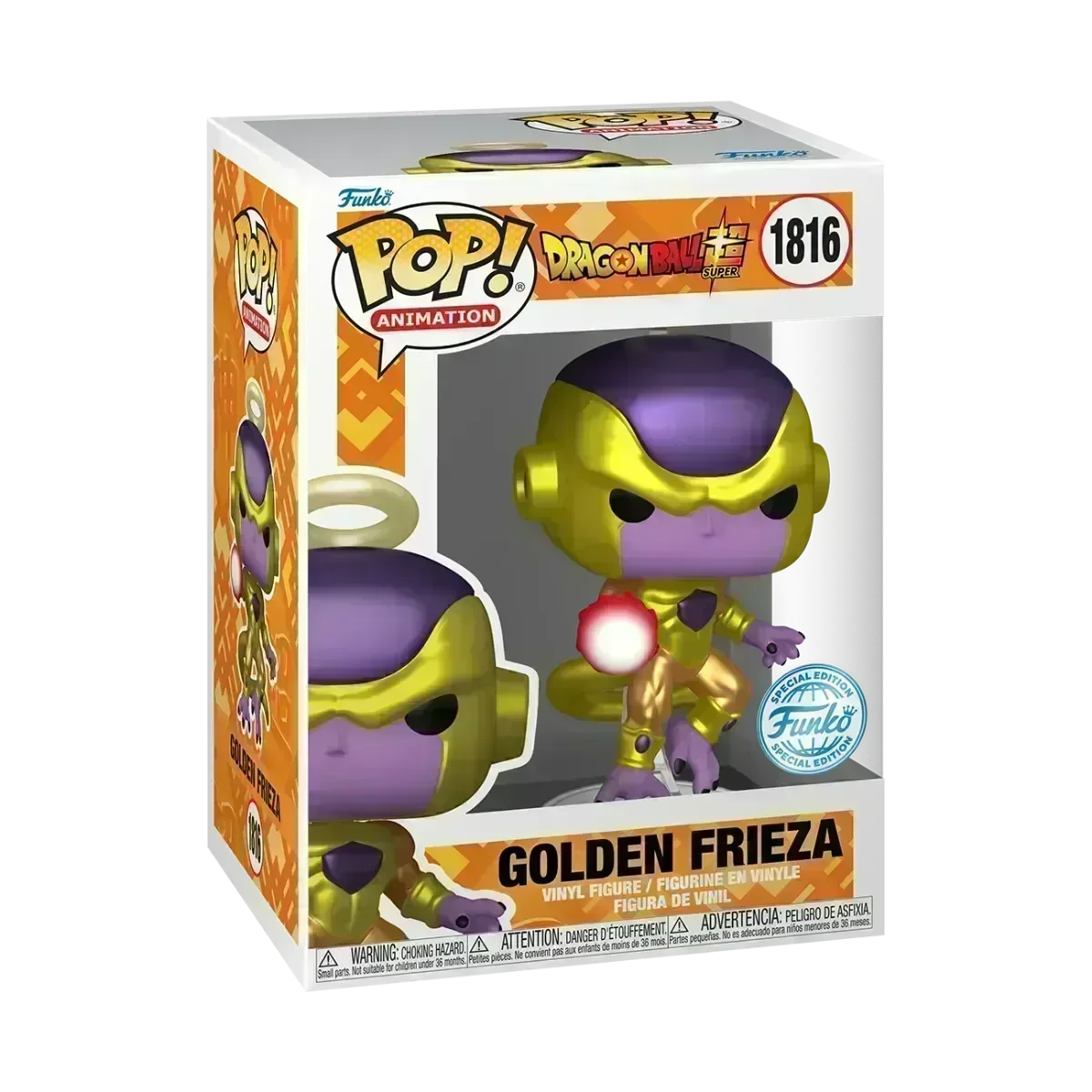 Dragon Ball Super - Golden Frieza US Exclusive Pop! Vinyl [RS] - Image 3