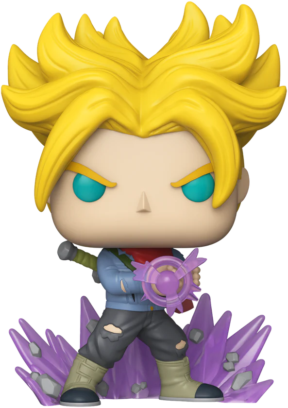 Dragon Ball Super - Super Saiyan Trunks US Exclusive Pop! Vinyl - Chase Bundle [RS] - Image 4