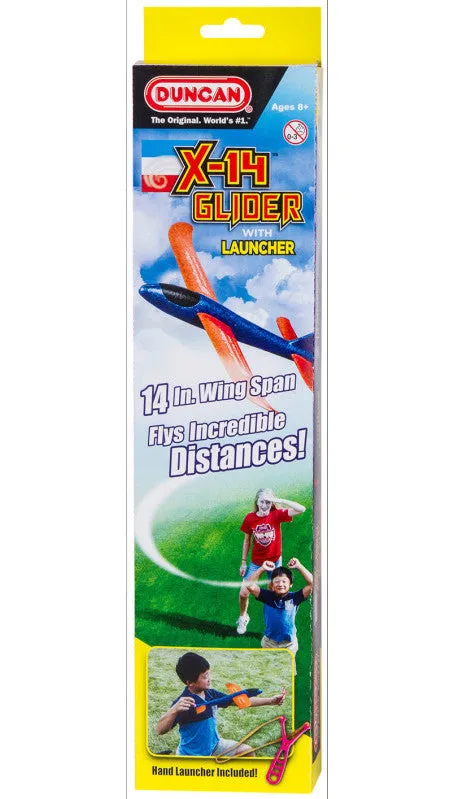 Duncan X-14 Glider with Hand Launcher (Assorted Colours) - Image 2