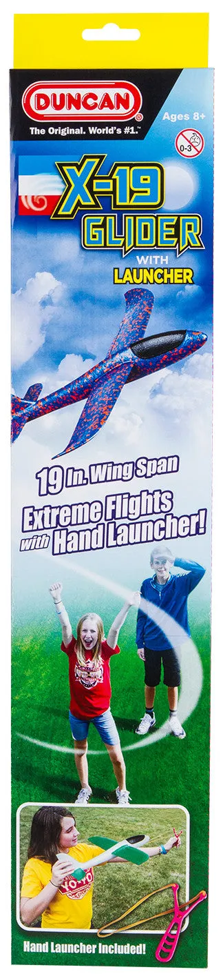 Duncan X-19 Glider with Hand Launcher (Assorted Colours) - Image 2