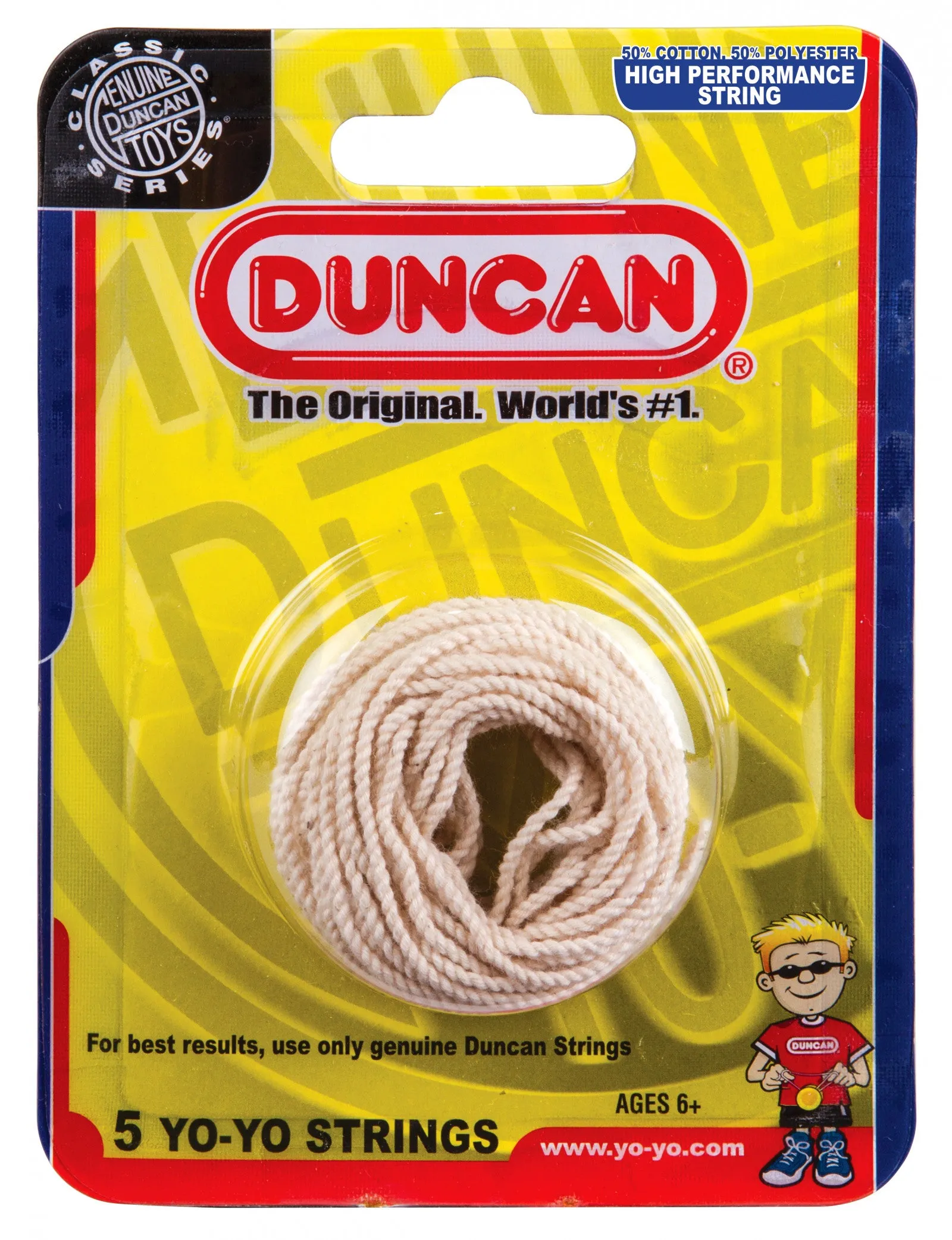 Duncan Yo Yo Strings 5 Pack White - Image 2
