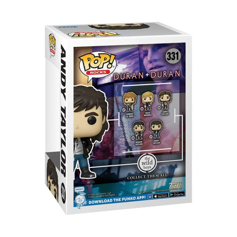 Duran Duran - Andy Taylor (Wild Boys) Pop! Vinyl - Image 4
