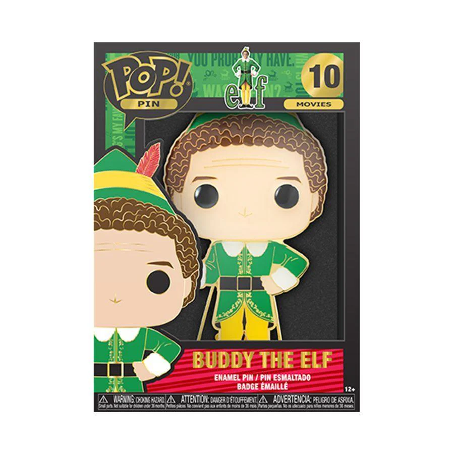 Elf - Buddy 4" Pop! Enamel Pin - Image 3