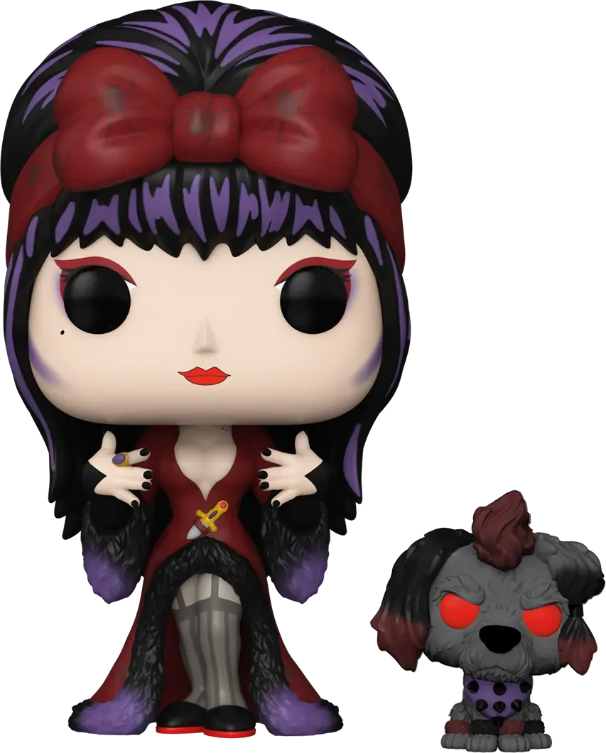 Elvira - Elvira & Gonk (Moonlight) US Exclusive Pop! Vinyl [RS] - Image 2