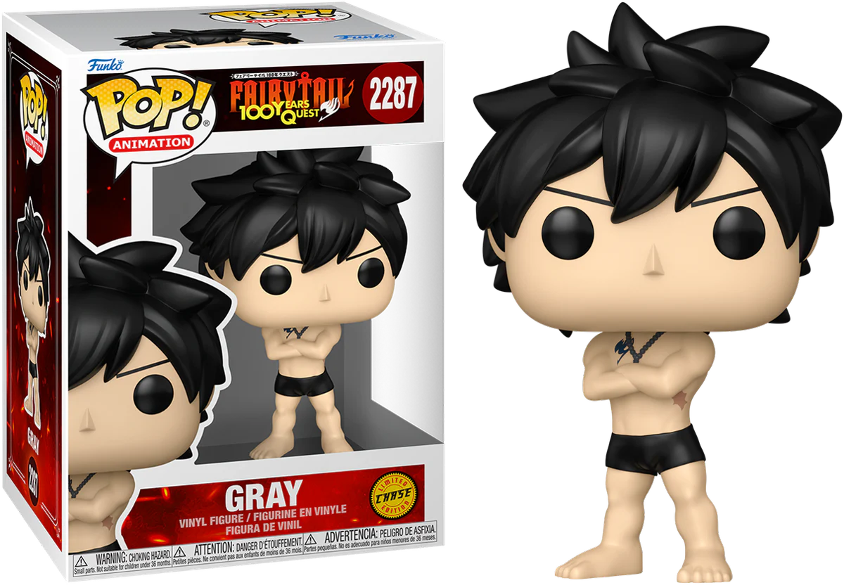 Fairy Tail: 100 Year Quest - Gray Pop! Vinyl - Chase Bundle