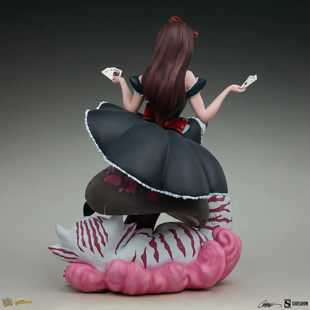 Fairytale Fantasies - Alice in Wonderland Game of Hearts Statue - Image 10