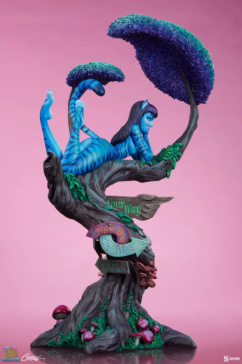 Fairytale Fantasies - Lady Cheshire Cat Deluxe Statue - Image 16