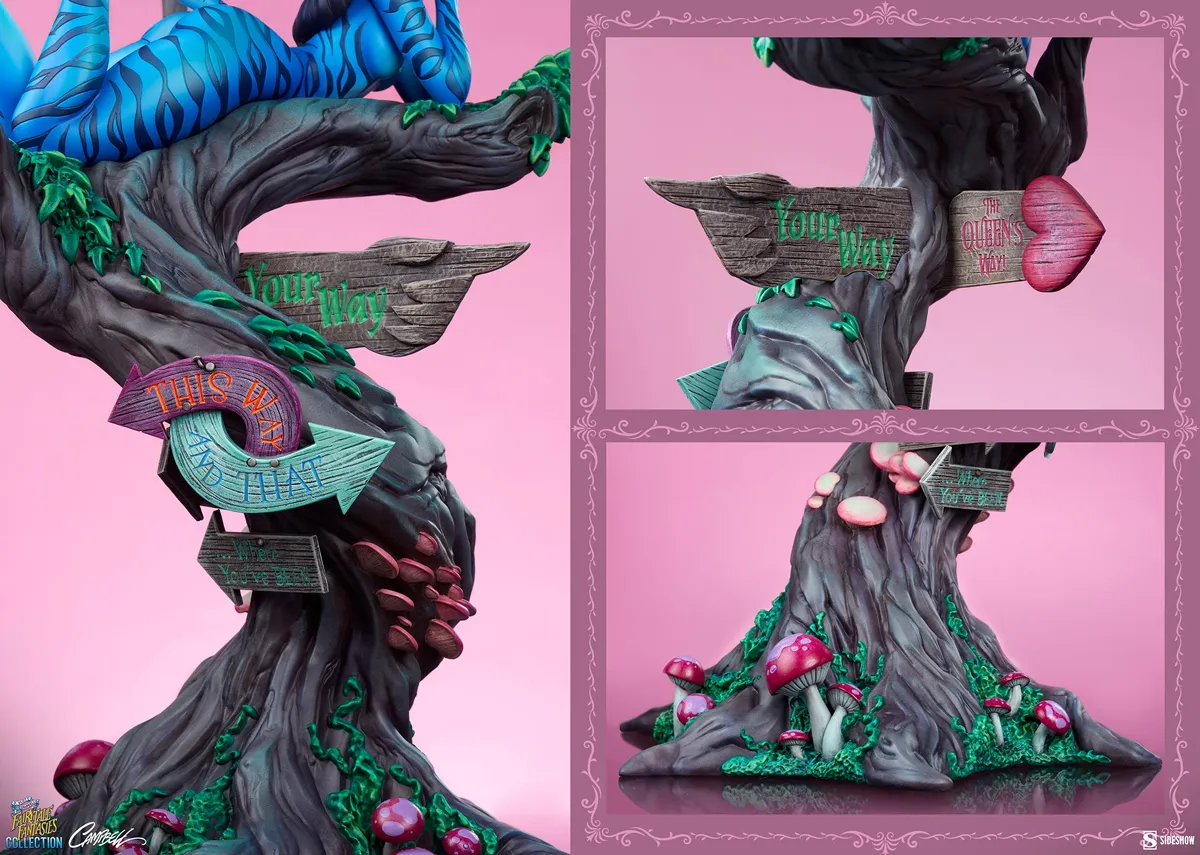 Fairytale Fantasies - Lady Cheshire Cat Deluxe Statue - Image 18