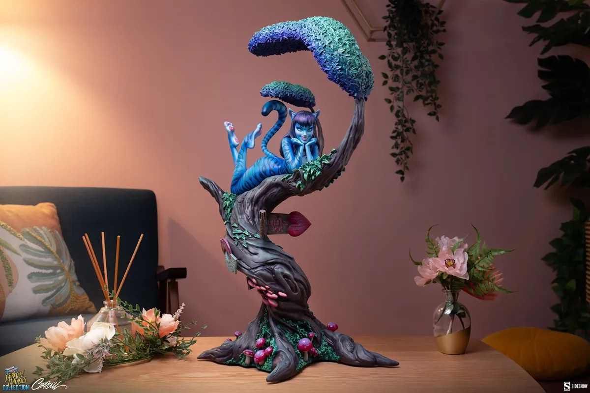 Fairytale Fantasies - Lady Cheshire Cat Deluxe Statue - Image 19