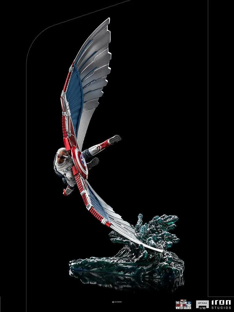 Falcon and the Winter Soldier - Sam Wilson Deluxe 1:10 Scale Statue - Image 2
