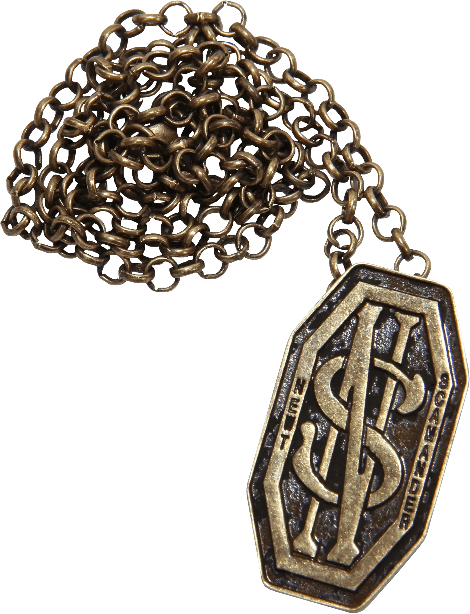 Fantastic Beasts and Where to Find Them - Newt's Monogram Necklace / Pin