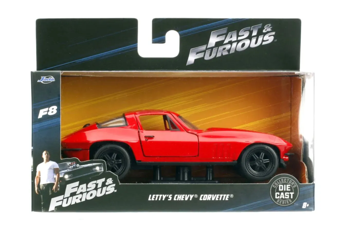 Fast and Furious 8 - '66 Chevy Corvette 1:32 Scale Hollywood Ride - Image 2