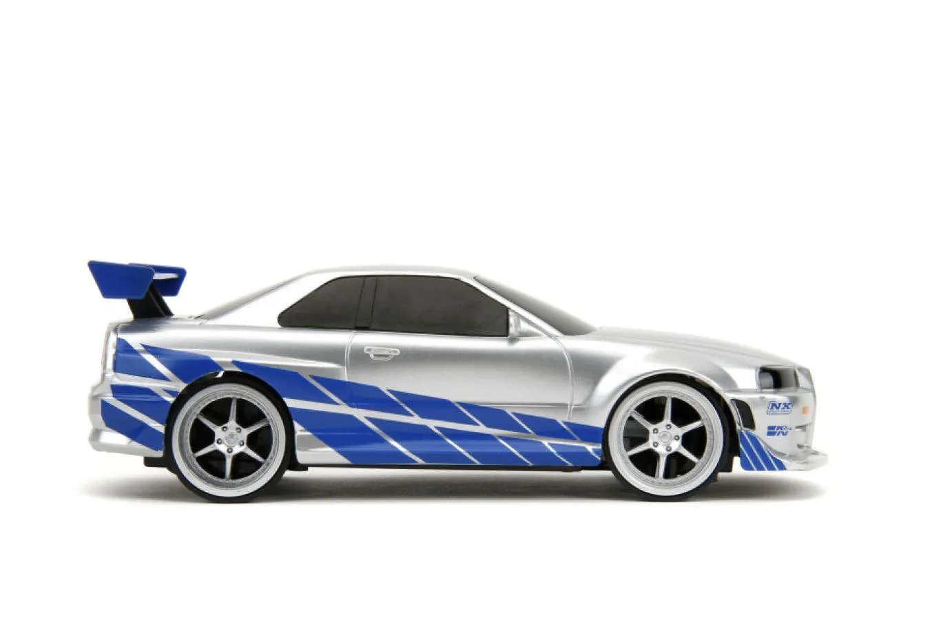 Fast & Furious - 2002 Nissan Skyline GT-R (BNR34) 1:24 Scale Remote Control Car - Image 6