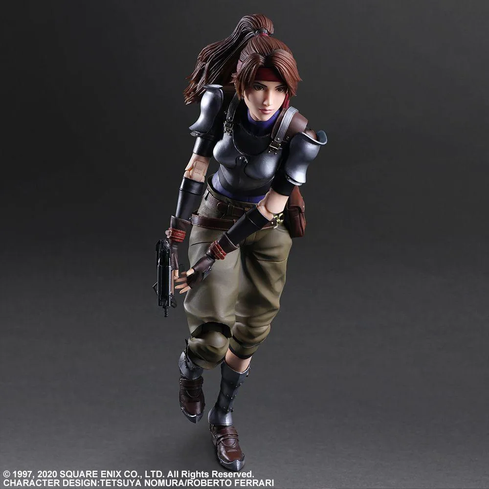 Final Fantasy VII - Jessie, Cloud & Motorcycle Play Arts Action Figure - Image 11