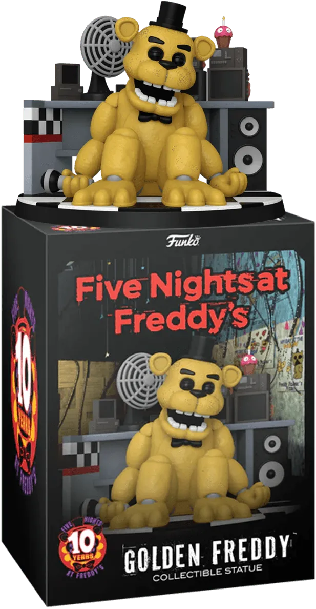 Five Nights at Freddy's - Golden Freddy Vinyl Statue