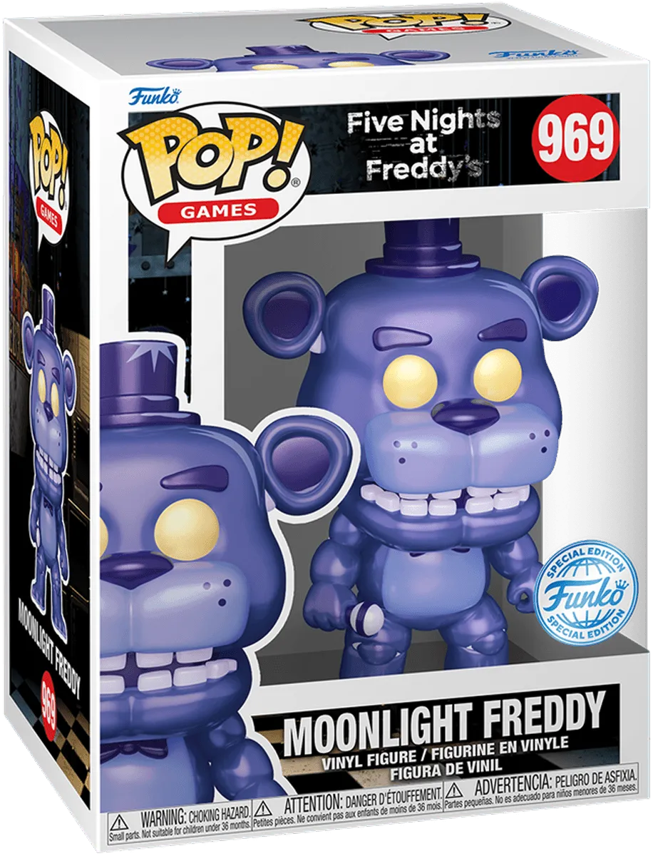 Five Nights at Freddy's - Moonlight Freddy US Exclusive Pop! Vinyl [RS] - Image 3