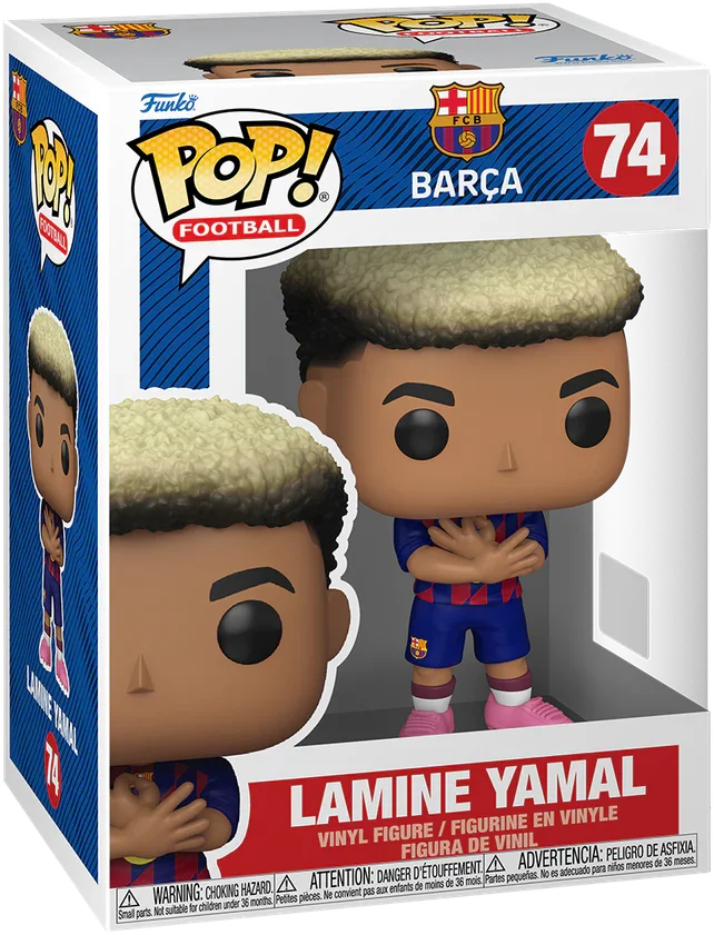 Football: Barcelona - Lamine Yamal Pop! Vinyl - Image 3