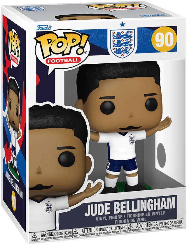 Football: England - Jude Bellingham Pop! Vinyl - Image 3
