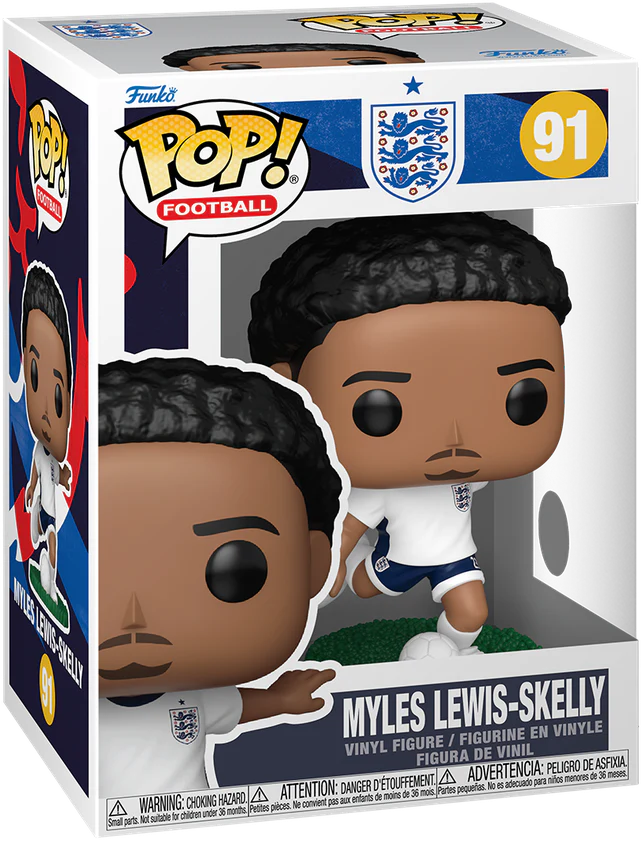 Football: England - Myles Lewis-Skelly Pop! Vinyl - Image 3