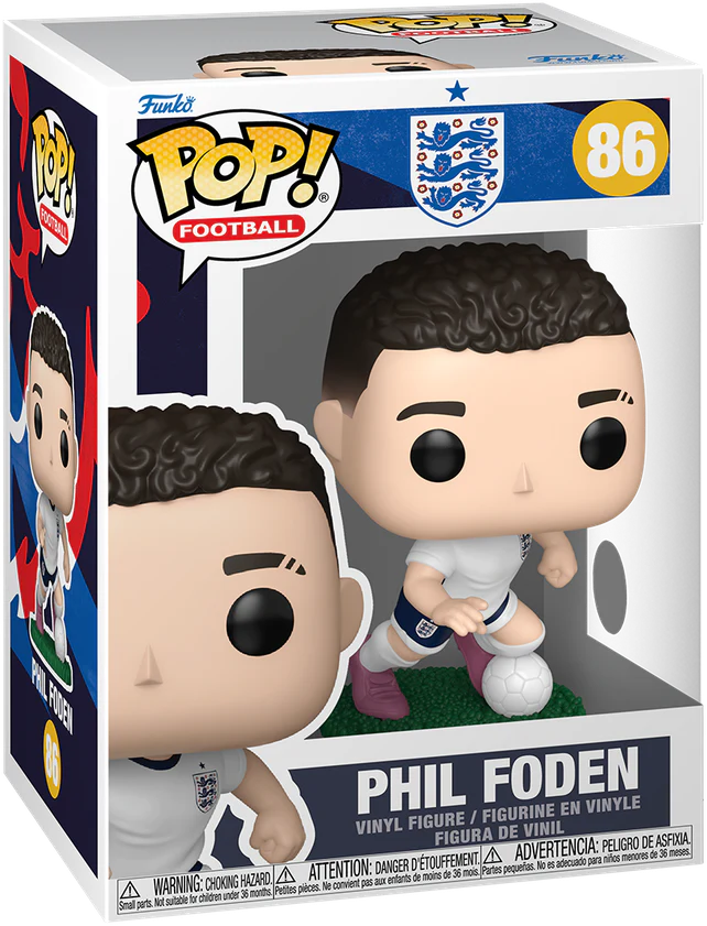 Football: England - Phil Foden Pop! Vinyl - Image 3