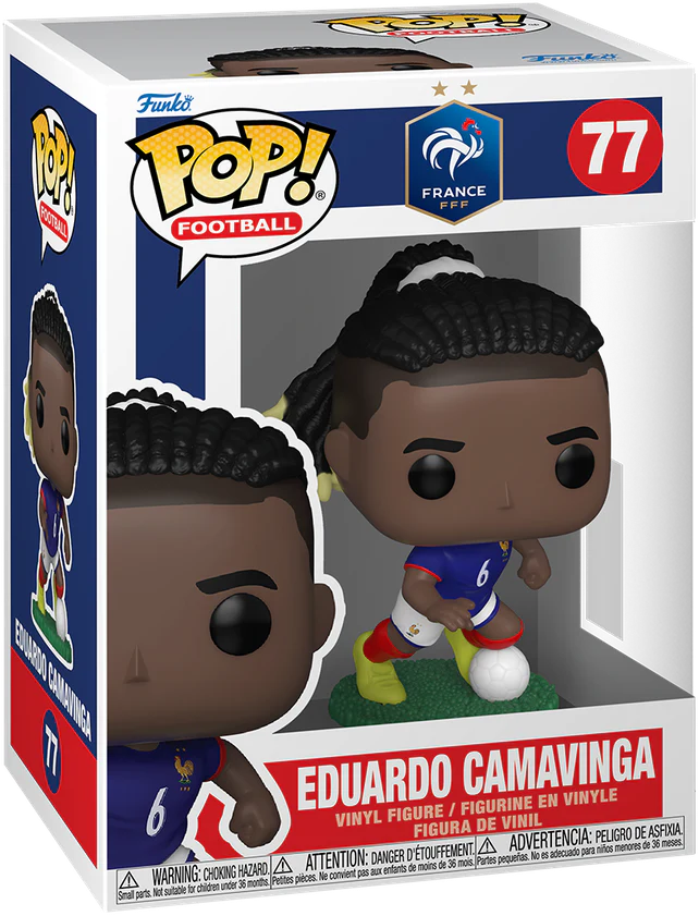 Football: France - Eduardo Camavinga Pop! Vinyl - Image 3