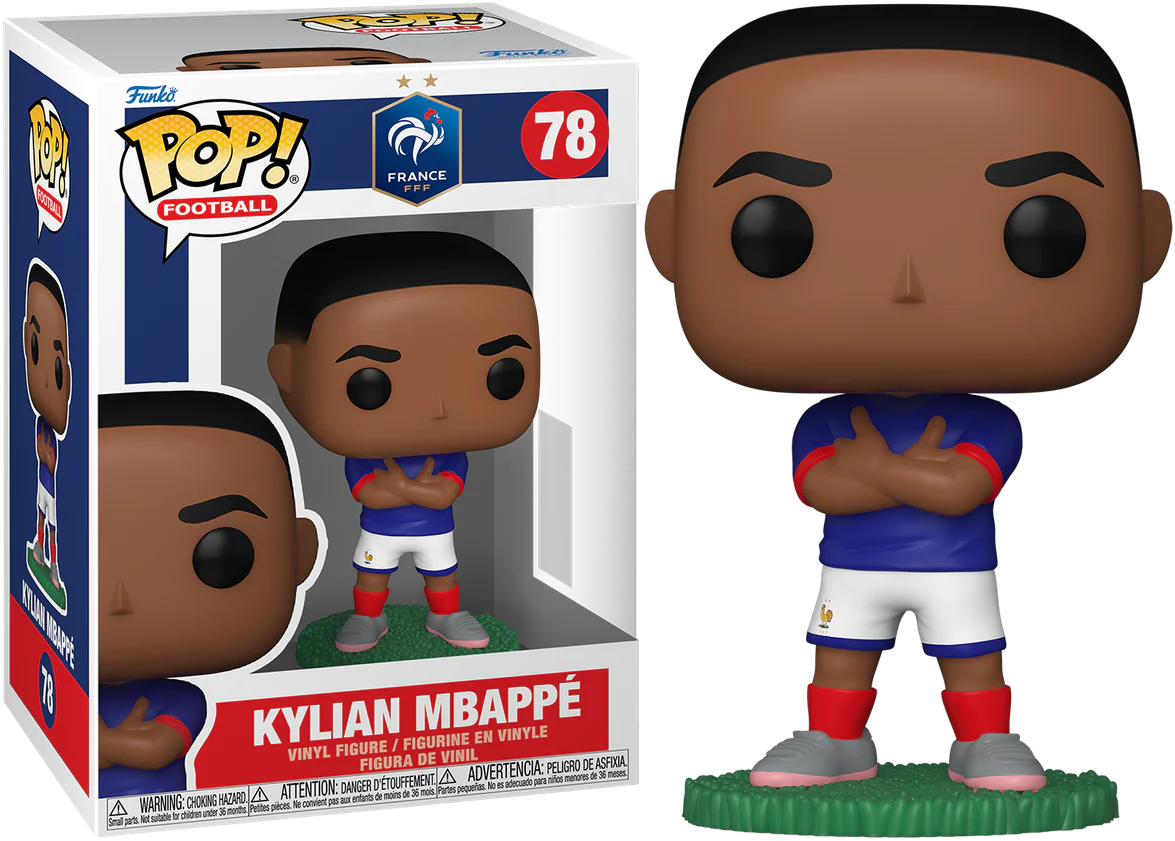 Football: France - Kylian Mbappe Pop! Vinyl