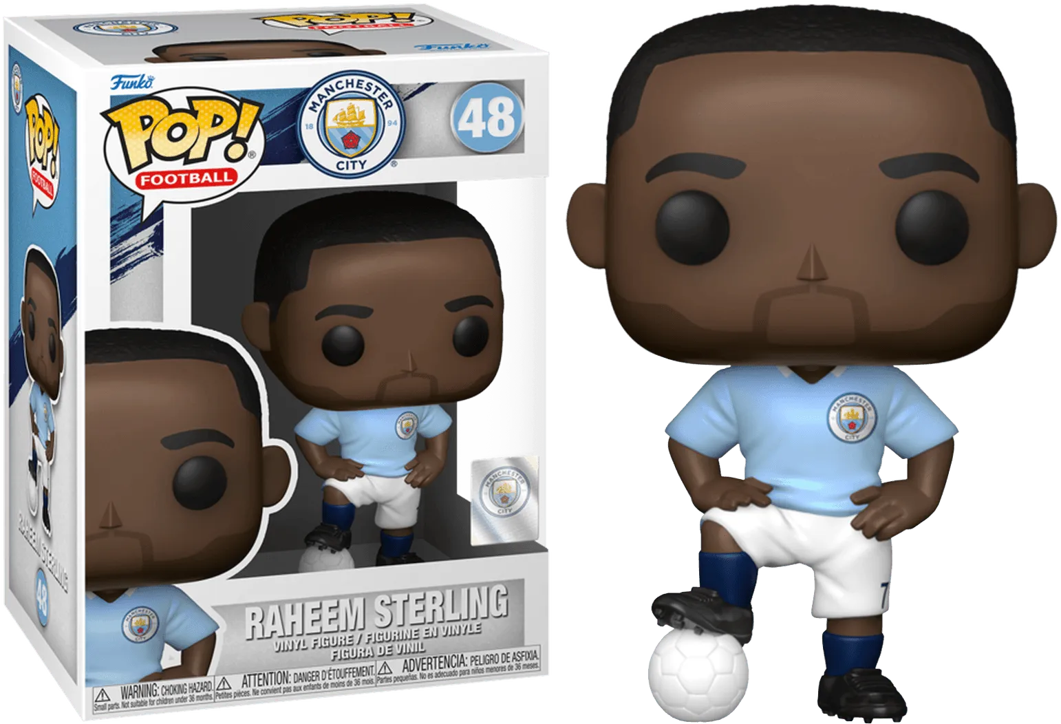 Football: Manchester City - Raheem Sterling Pop! Vinyl