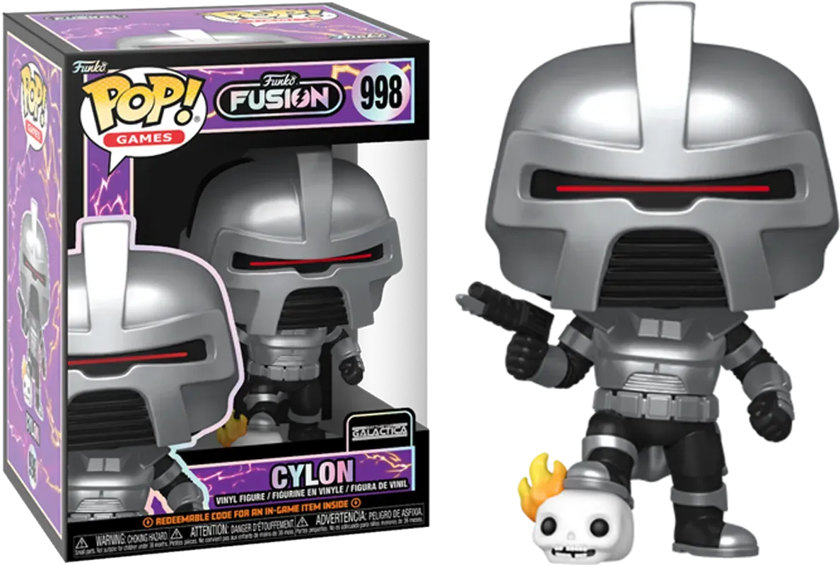 Funko Fusion - Cylon Pop! Vinyl - Chase Bundle - Image 3
