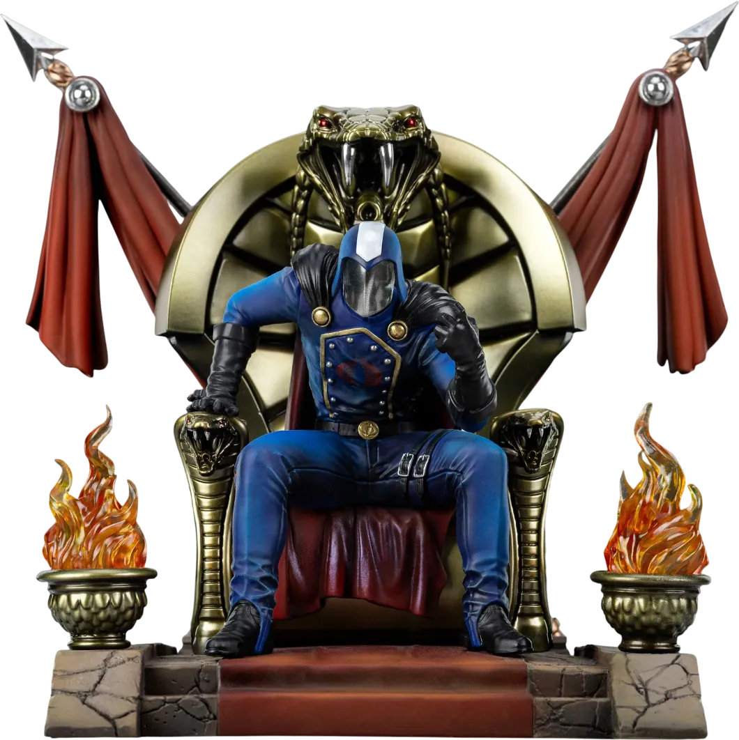 G.I. Joe - Cobra Commander Deluxe 1:10 Scale Statue