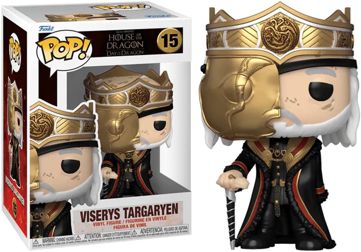 Game of Thrones: House of the Dragon - Masked Viserys Targaryen (with chase) Pop! Vinyl