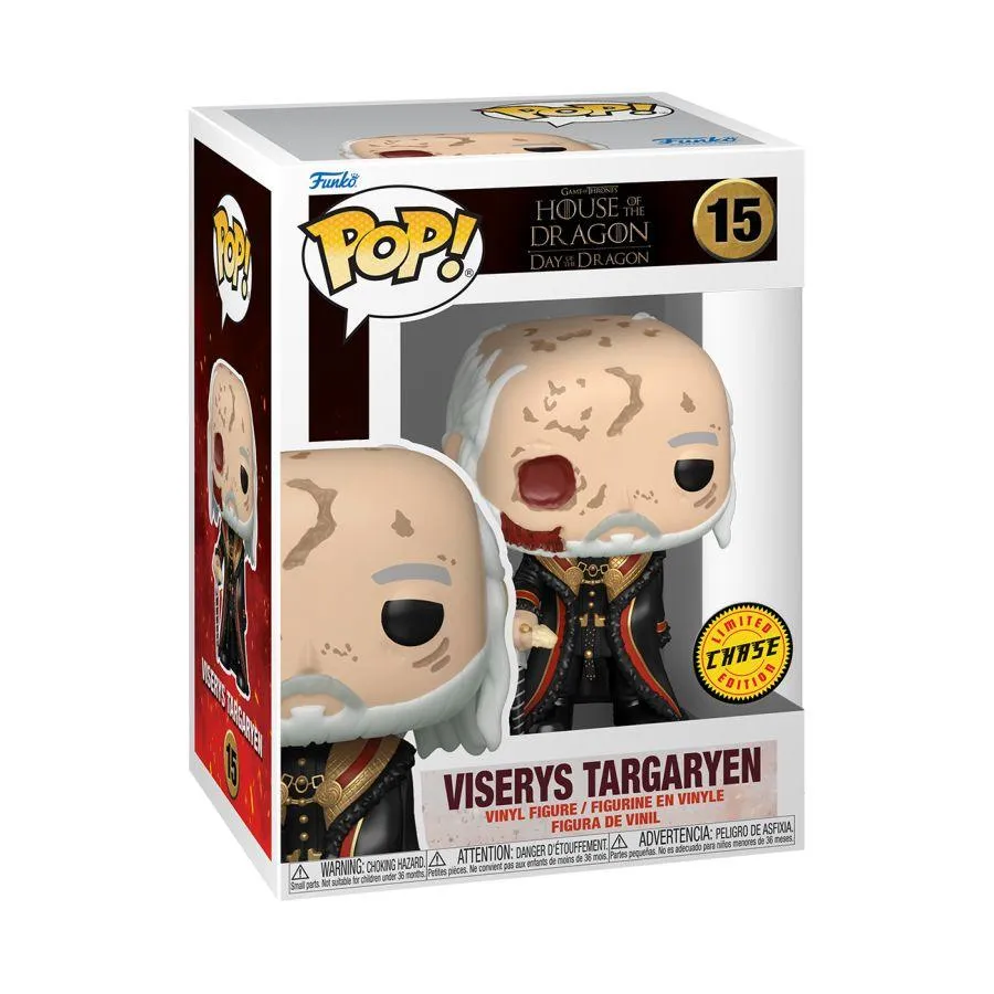 Game of Thrones: House of the Dragon - Masked Viserys Targaryen (with chase) Pop! Vinyl - Image 7