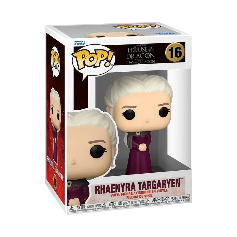 Game of Thrones: House of the Dragon - Rhaenyra Targaryen in Purple Robe Pop! Vinyl - Image 3